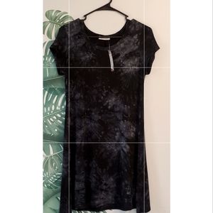Tye dye t shirt dress